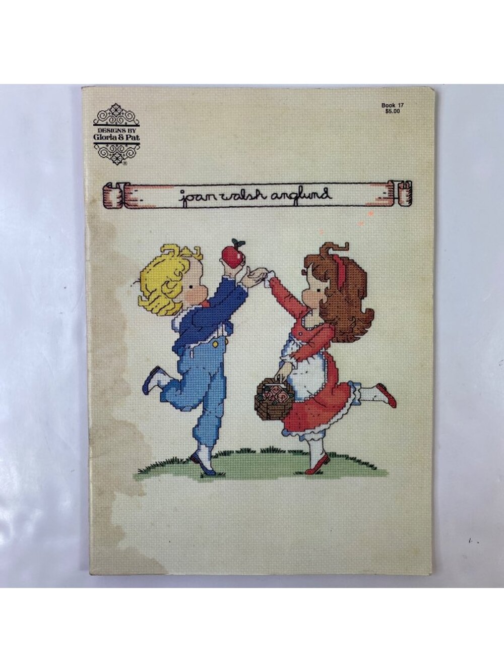Vintage Joan Walsh Anglund Cross Stitch Pattern Book By Gloria & Pat